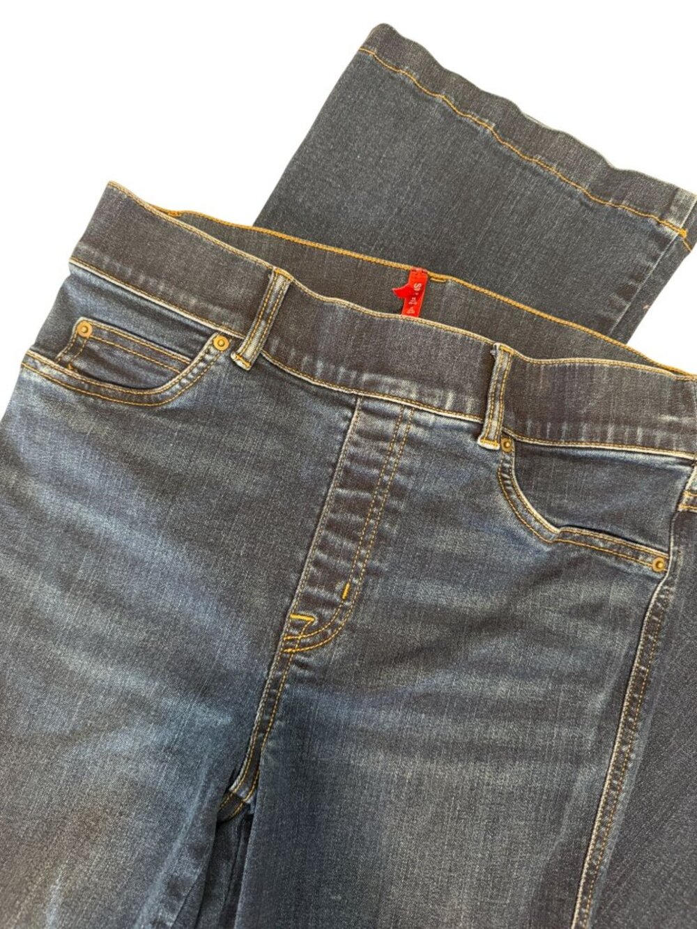 Spanx Denim Shaping Slimming Flare Boot Cut Jeans Size Medium